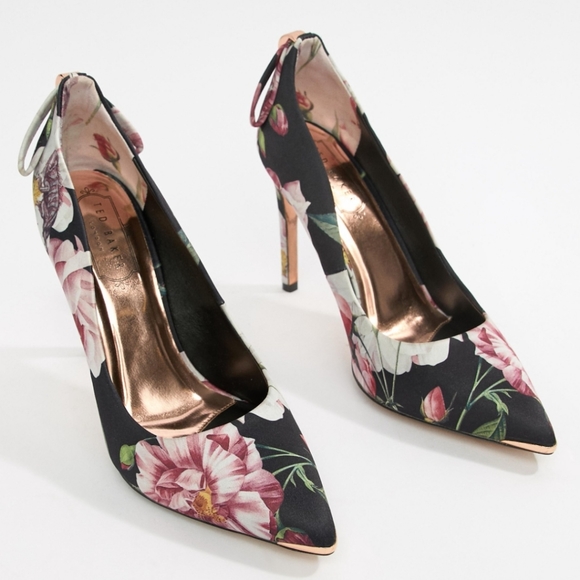 🍒NIB🍒 TED BAKER FLORAL IGUAZU PUMPS - Picture 7 of 16